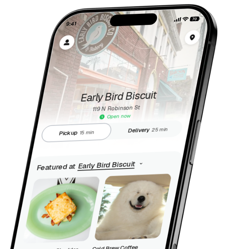Early Bird Biscuit app preview